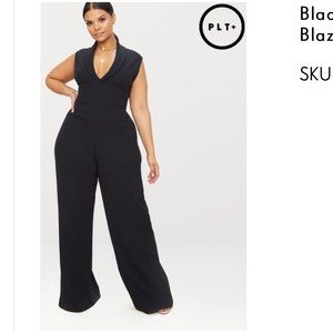 Blazer style jumpsuit